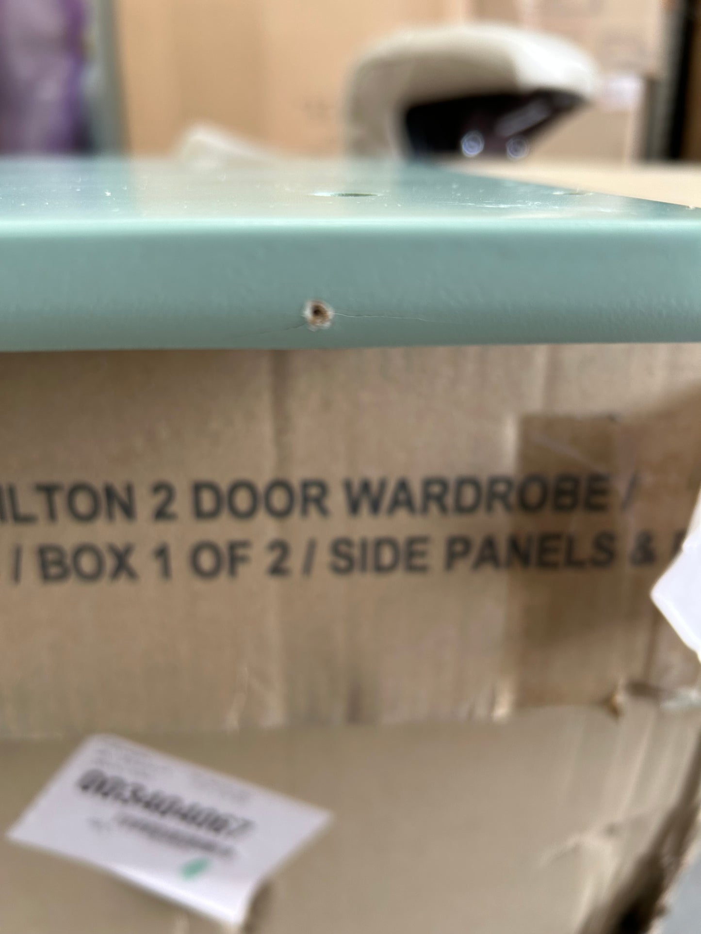 John Lewis Format 1 Drawer Bedside Table, Light Green