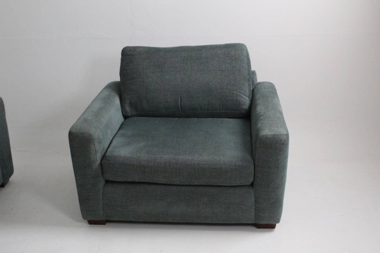 John Lewis Oliver Modular Grand 4 Seater in Alpine Green Chenille