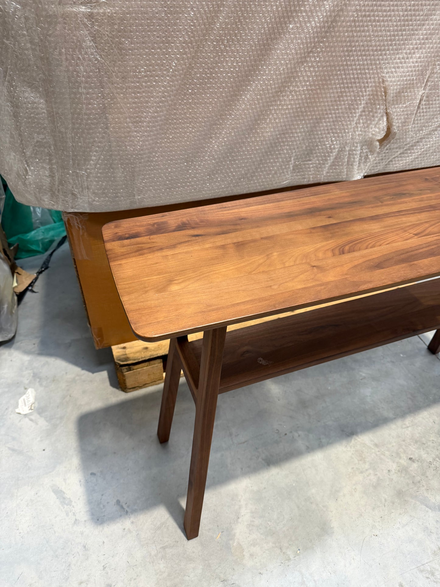 John Lewis Cara Console Table, American Black Walnut