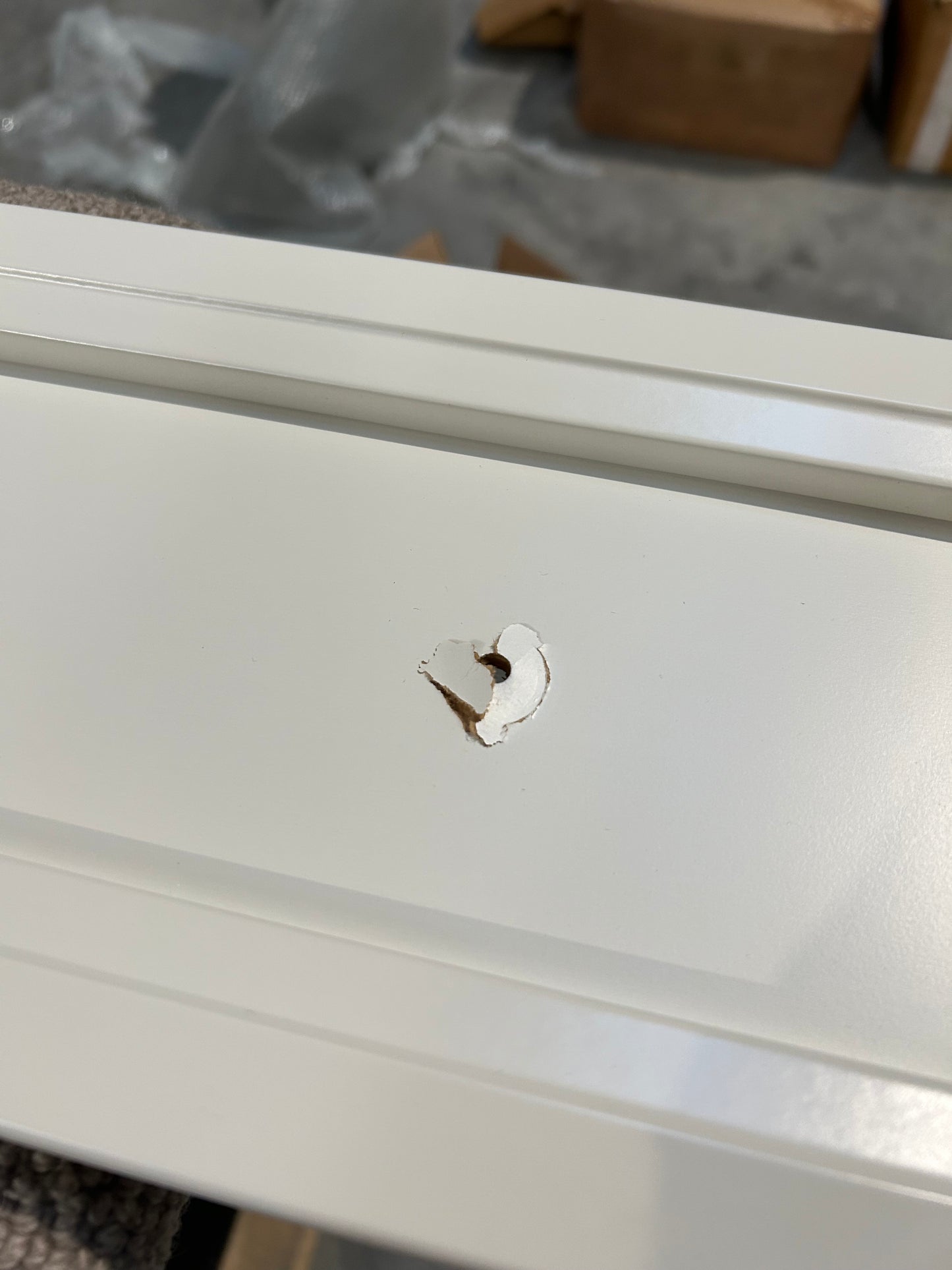 Julian Bowen Maine 6 Drawer Wide Chest, White