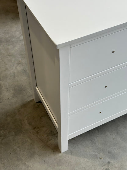 John Lewis Wilton 3 Drawer Chest White