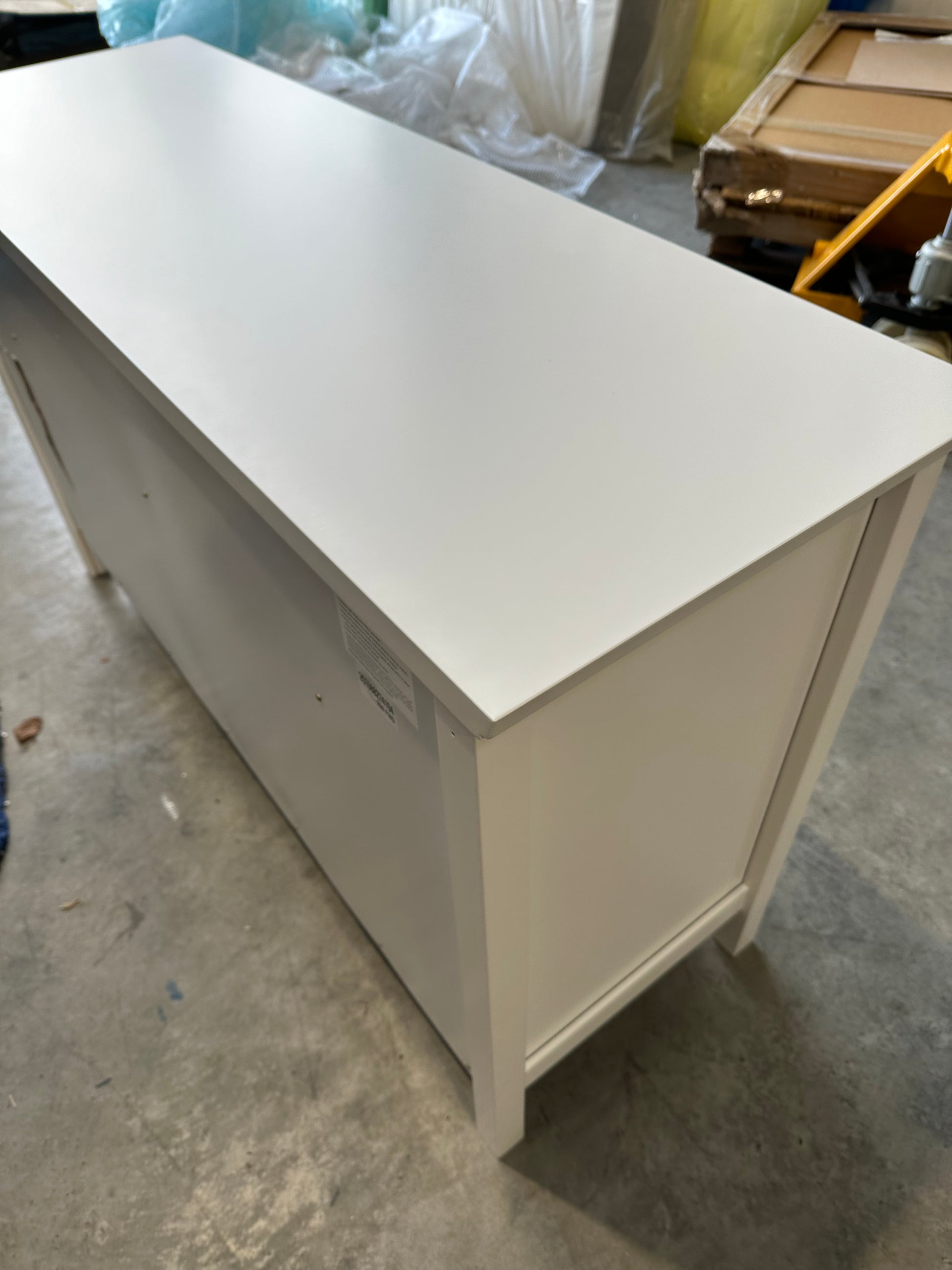 John Lewis Chest of Drawer White Wilton 7 Drawer Chest