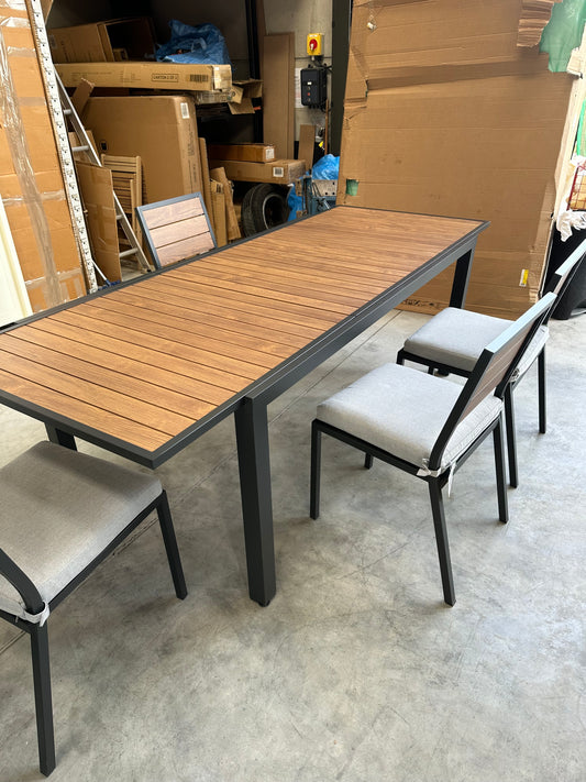 Platform extending table set