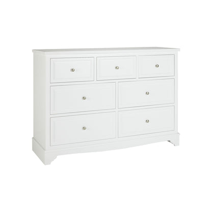 John Lewis St Ives 7 Drawer Chest white 3+4