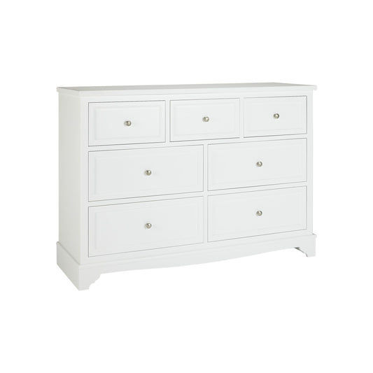John Lewis St Ives 7 Drawer Chest white 3+4