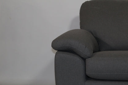 John Lewis Camden Armchair in Tweed charcoal