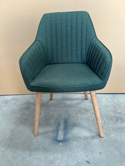 John Lewis Toronto Dining Side chairs, Set of 2, Moss