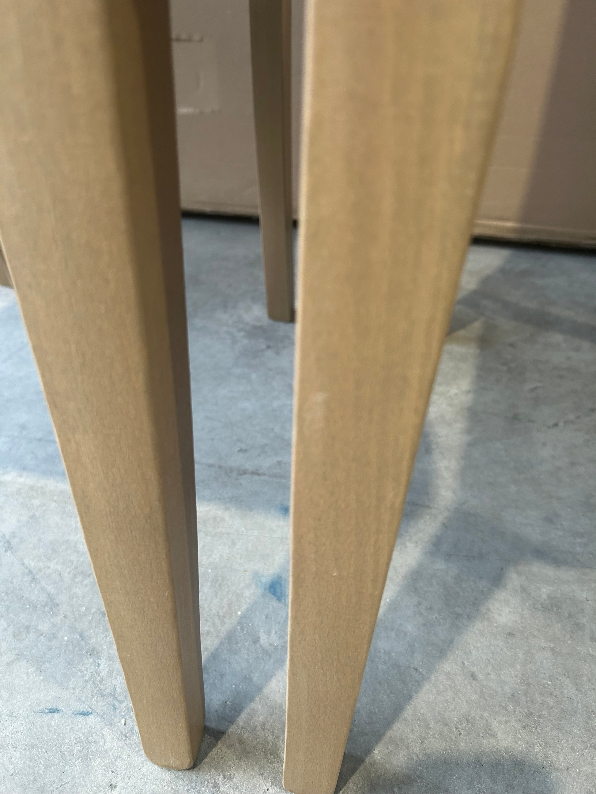 John Lewis Slender Faux Leather Dining Chairs Set of 2