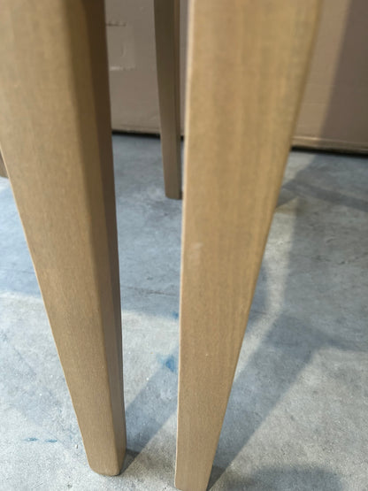 John Lewis Slender Faux Leather Dining Chairs Set of 2