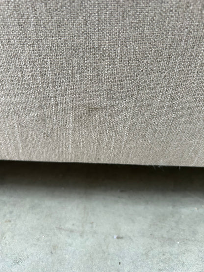 John Lewis Pocket Sprung Divan Base Double Cotton Effect Beige