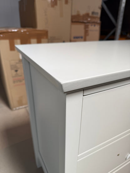 John Lewis Wilton 3 Drawer Chest White