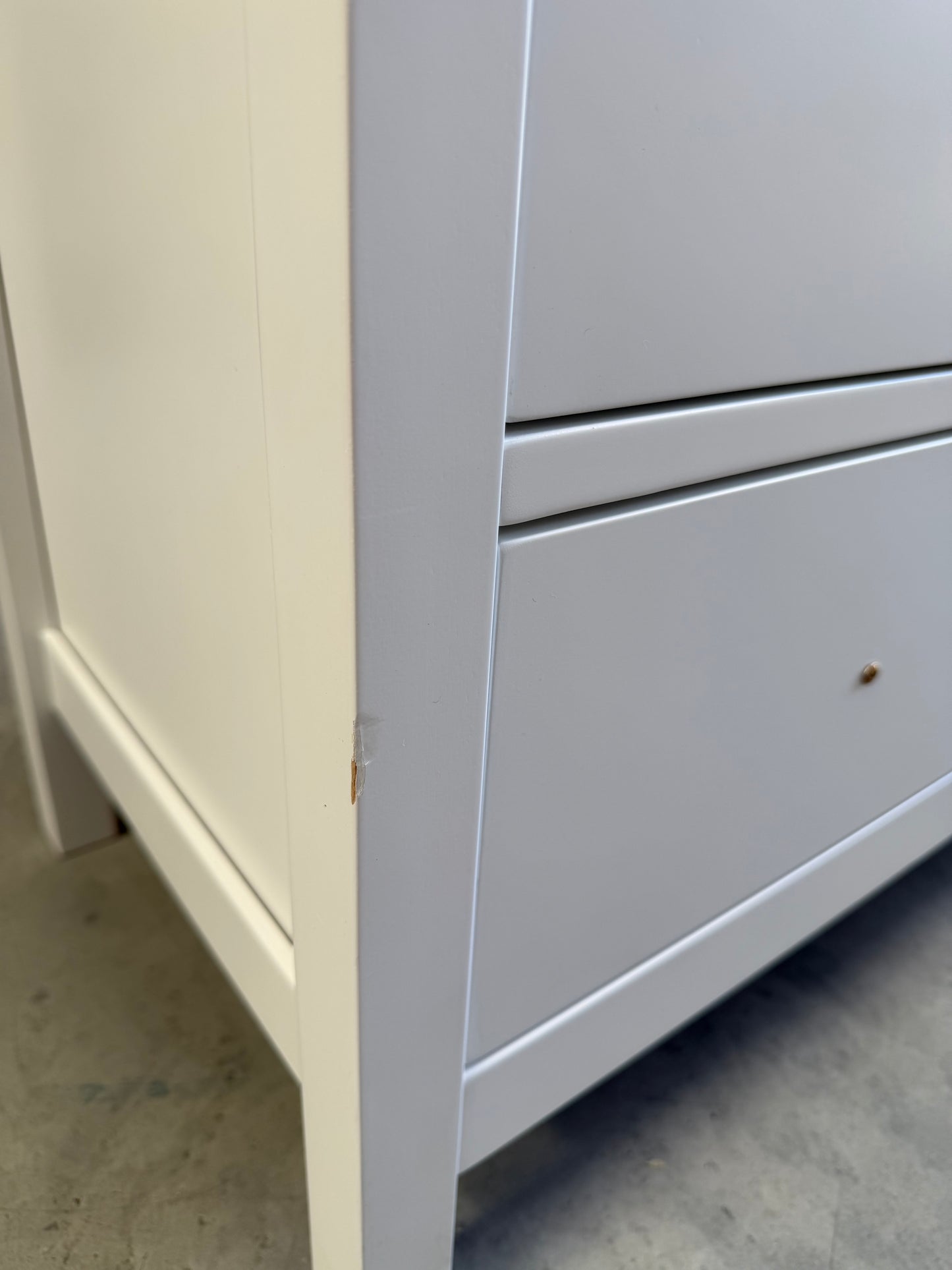 John Lewis Wilton 3 Drawer Chest White