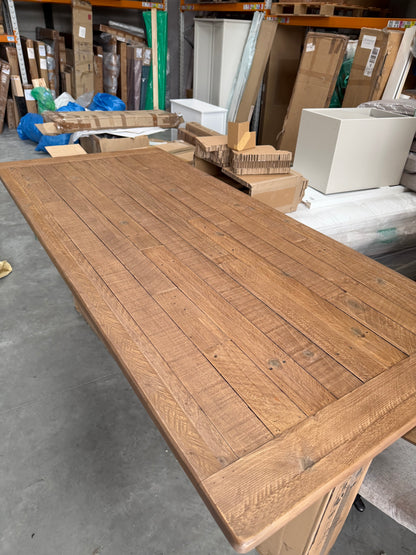 John Lewis Reclaimed Timber Dining Table, Natural