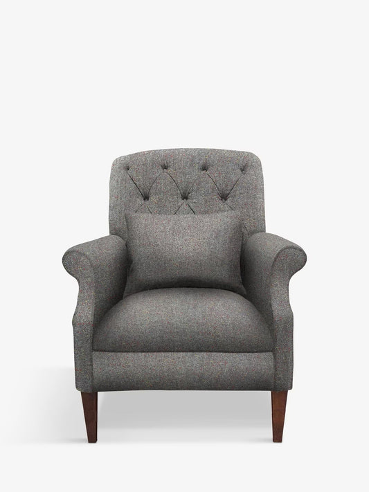 John Lewis Tetrad Flynn II Armchair, Overcast Speckle