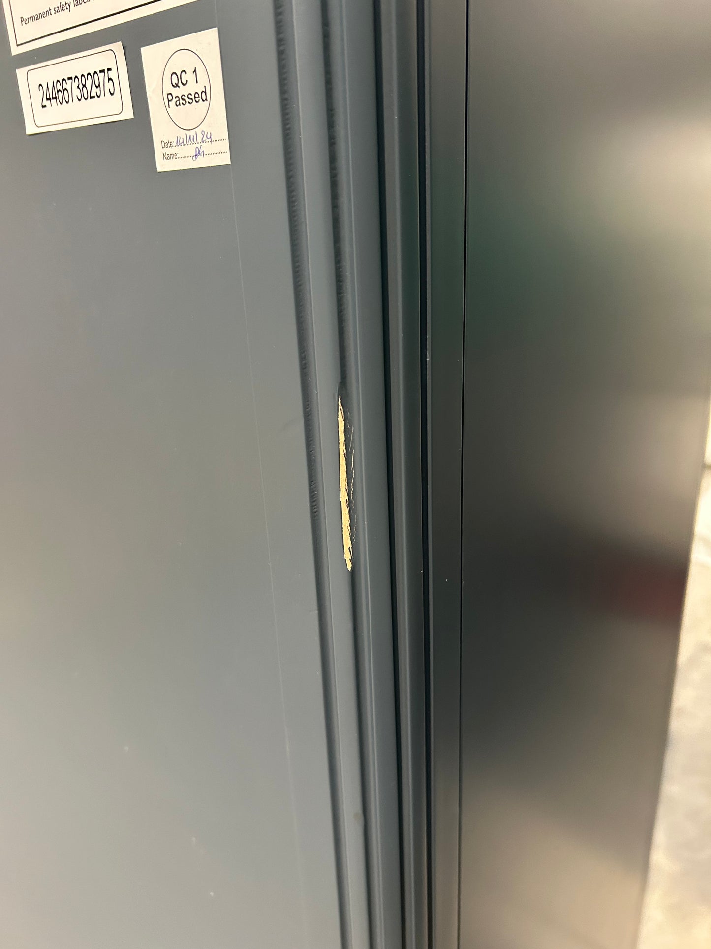 John Lewis Pillar 5 Drawer Chest, Blue