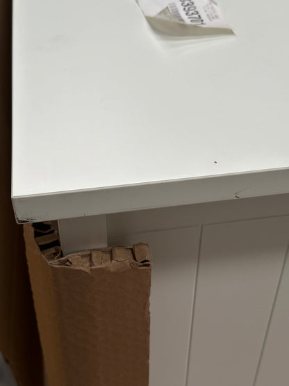 Julian Bowen Maine 6 Drawer Wide Chest, White