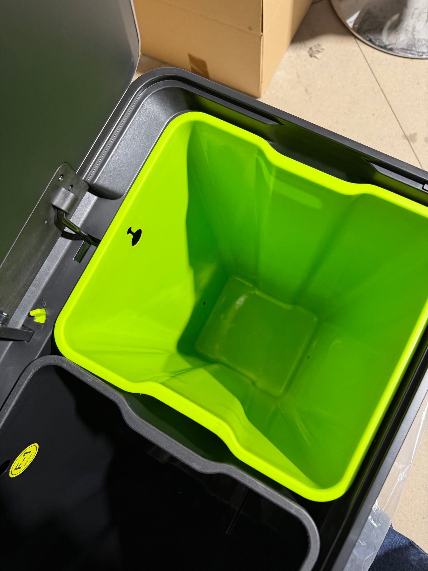 EKO Ecocasa 2 Section Recycling Pedal Bin, 2x 20L