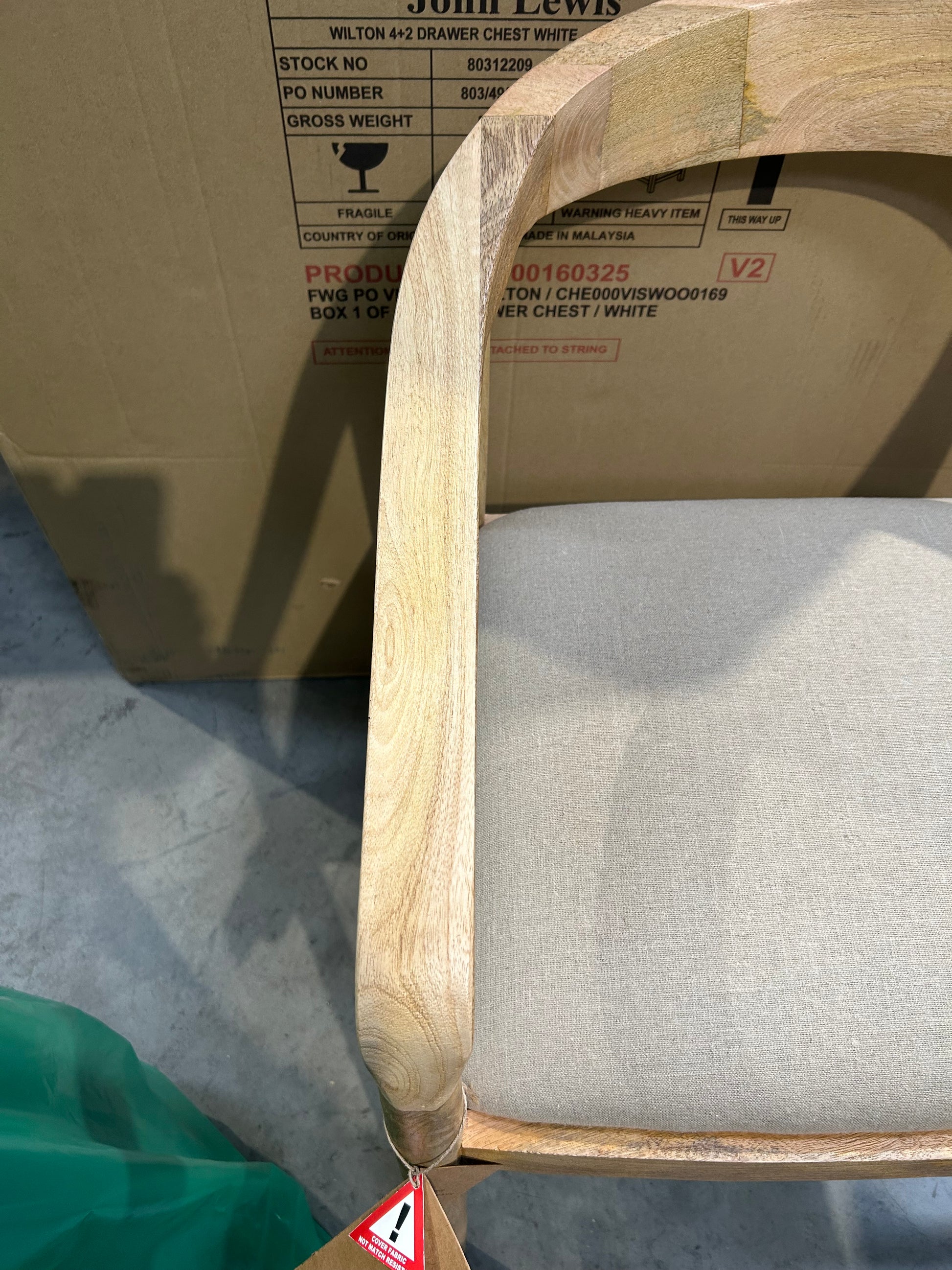 nkuku Anbu Dining Chair Natural