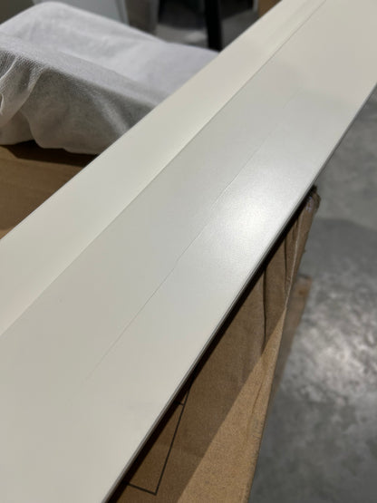 Julian Bowen Lauren Pine Wood Bedframe, Single, Surf White