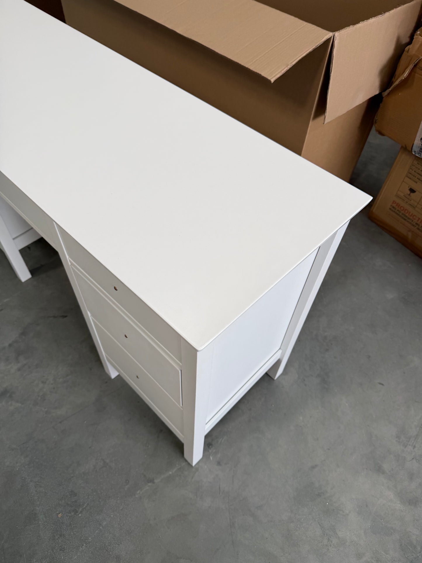 John Lewis Wilton Dressing Table ANYDAY White