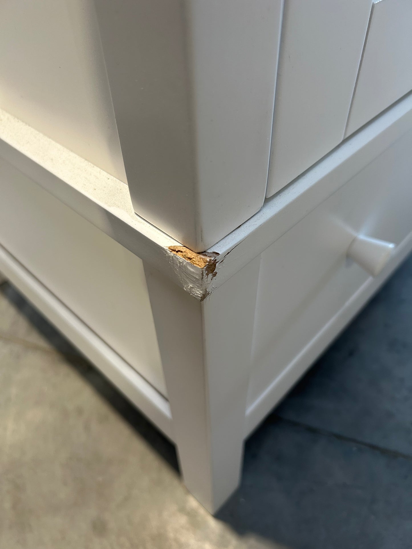 John Lewis Wilton Double Wardrobe, White