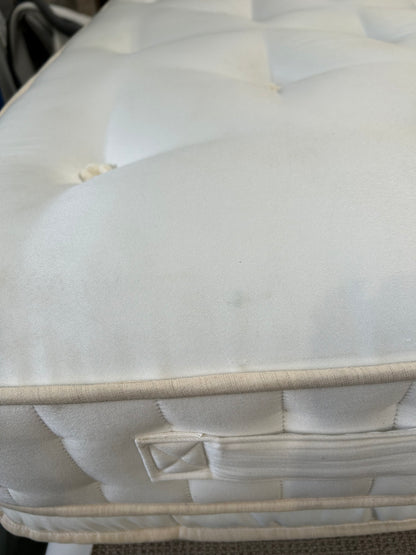 John Lewis British Natural Collection Swaledale Pillowtop 6250 Mattress, Firmer Tension, Double