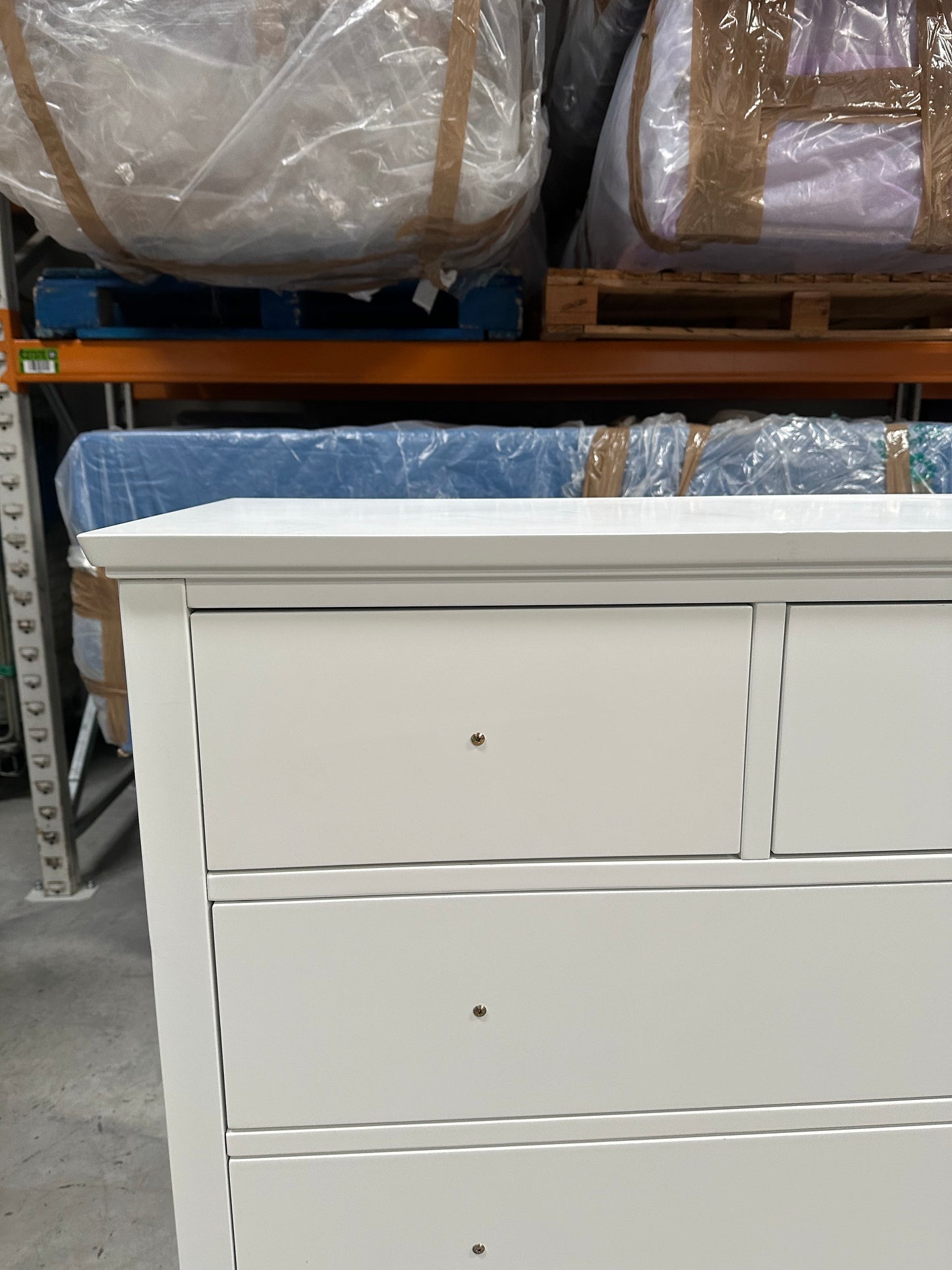 John Lewis Wilton 6 Drawer Chest White