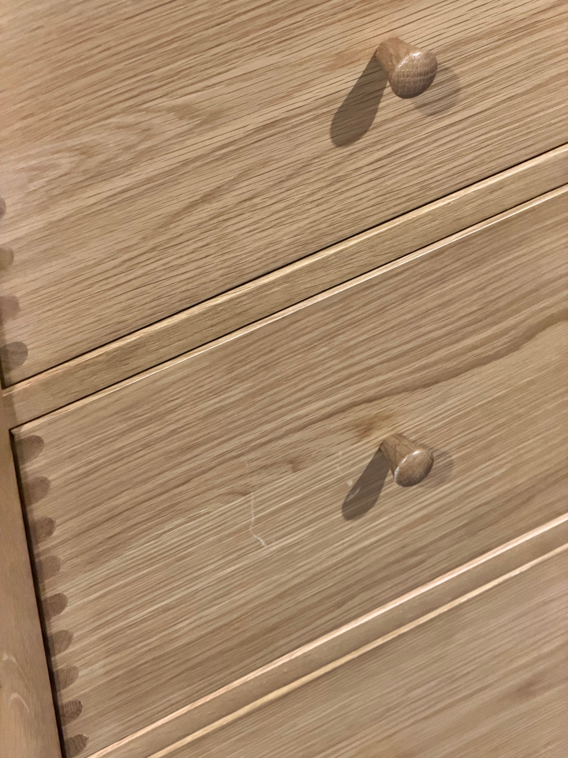 John Lewis Essence Wide 7 Drawer Chest Oak