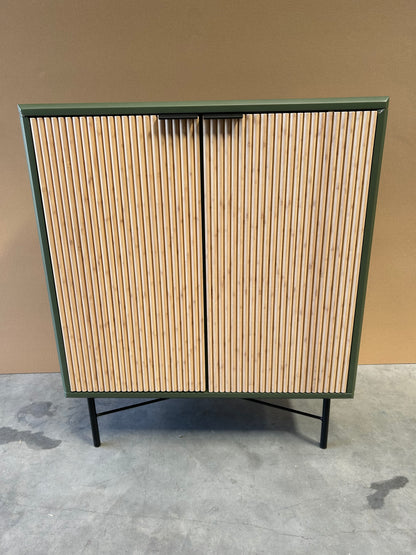 John Lewis Ridge 2 Door Cabinet  Avocado