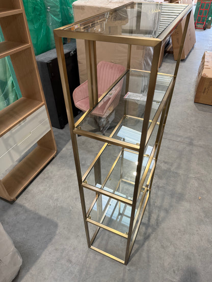 John Lewis Langham Bookcase, Brass