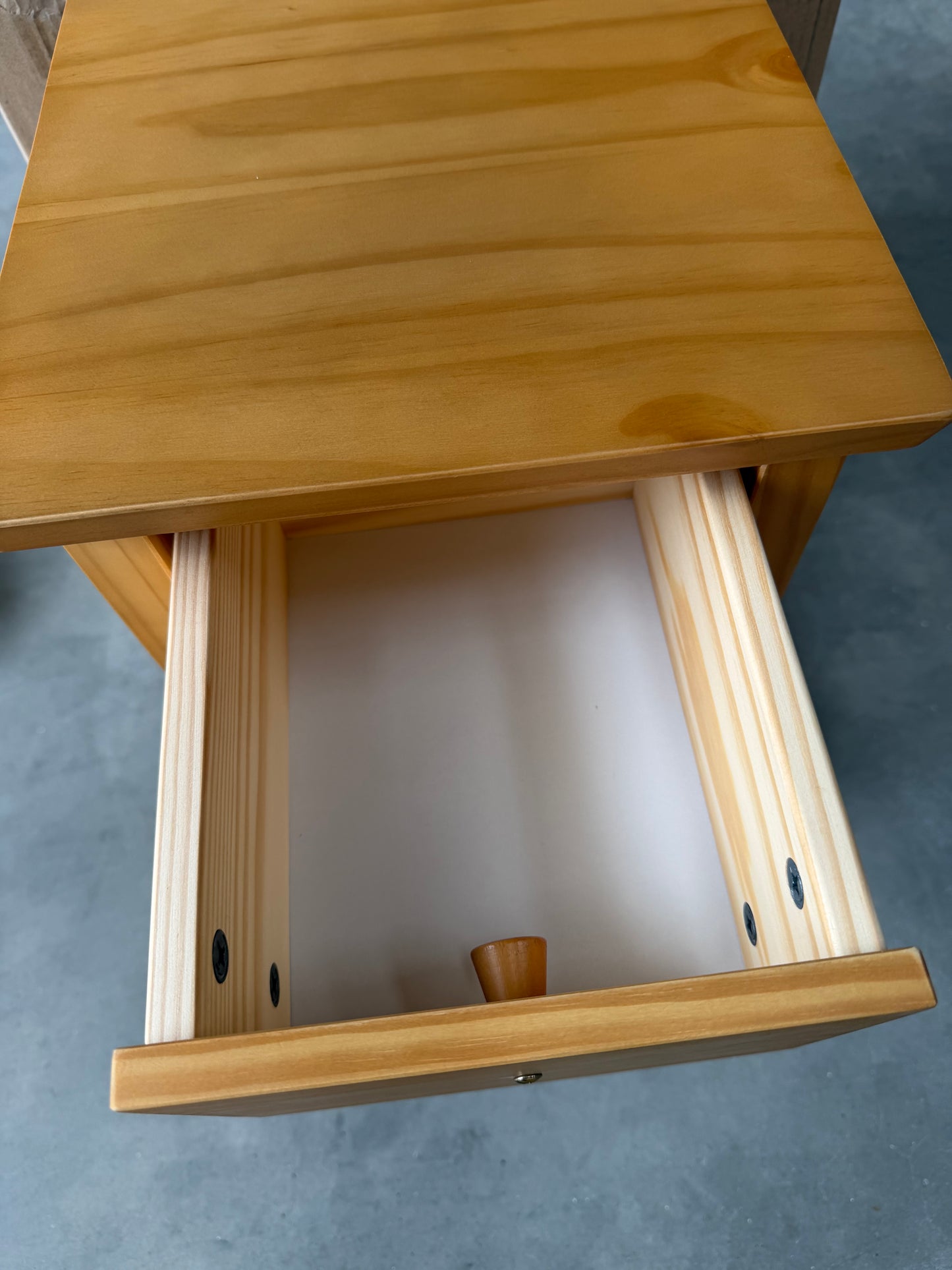 John Lewis Wilton Bedside Table Natural
