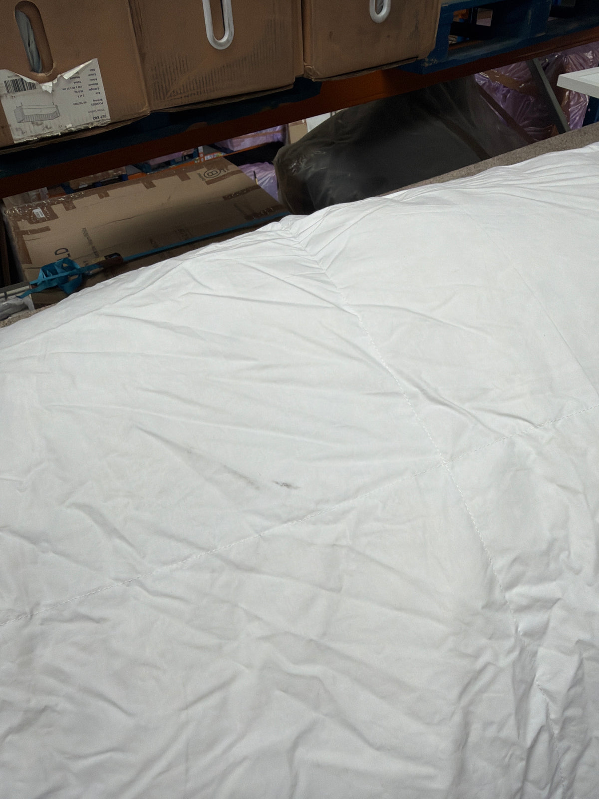 John Lewis Natural Duck Down 60/40 Duvet, 10.5 Tog, Super King, 260 x 220cm, White