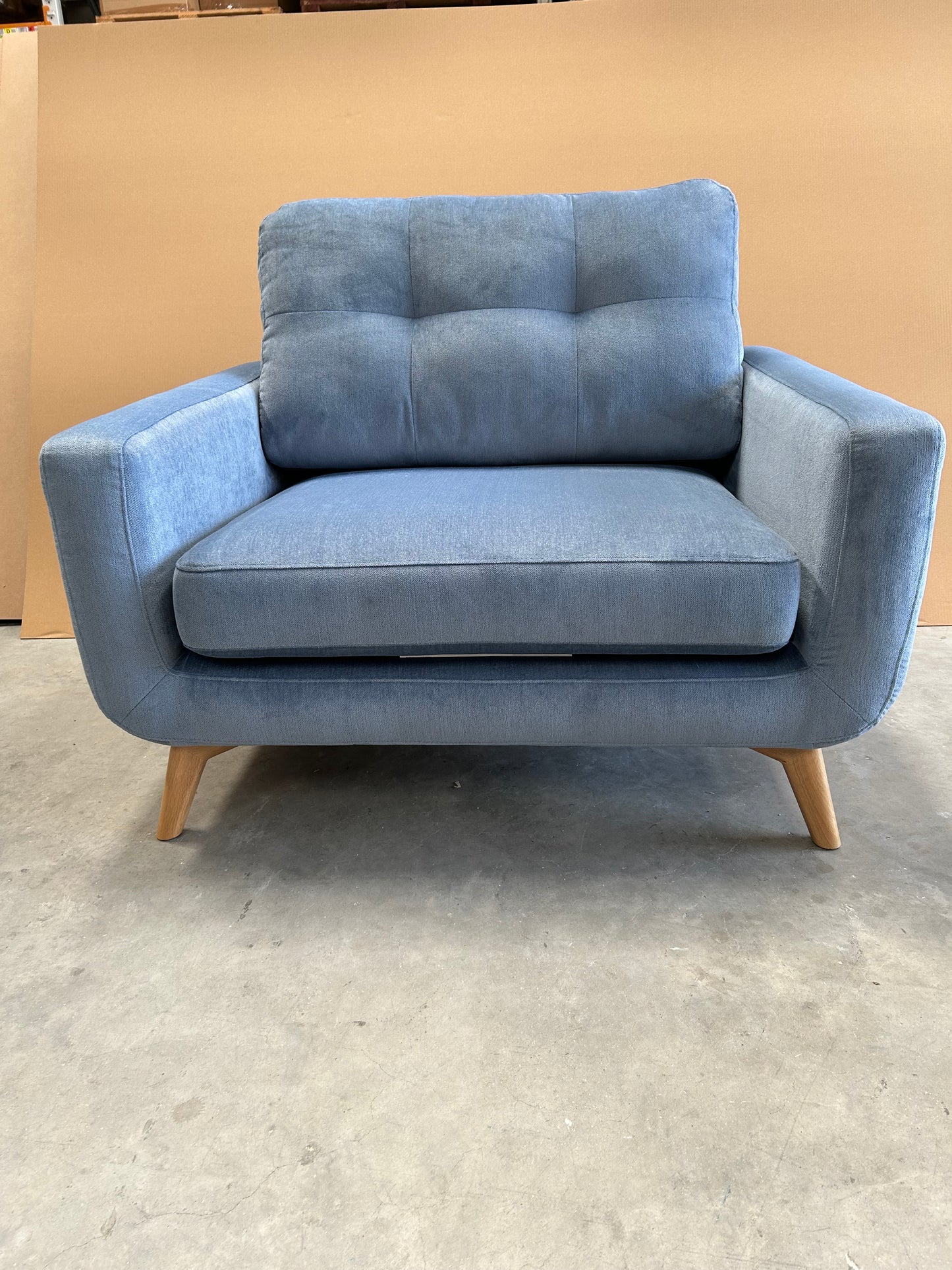 John Lewis Barbican Snuggler Aquaclean Titan Blue