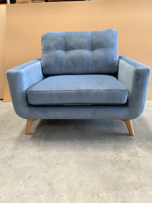 John Lewis Barbican Snuggler Aquaclean Titan Blue