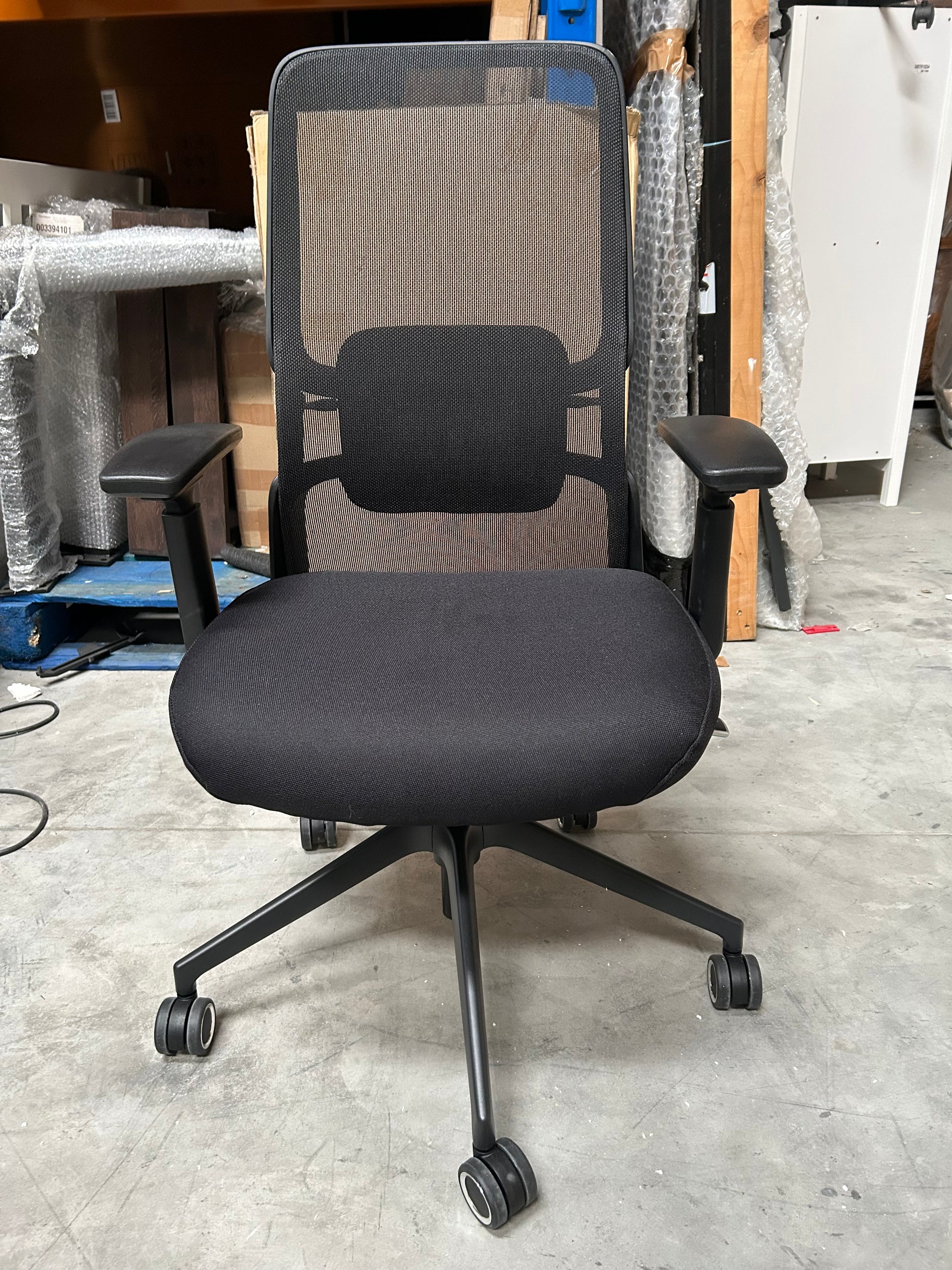 John Lewis James Mesh Office Chair, Black