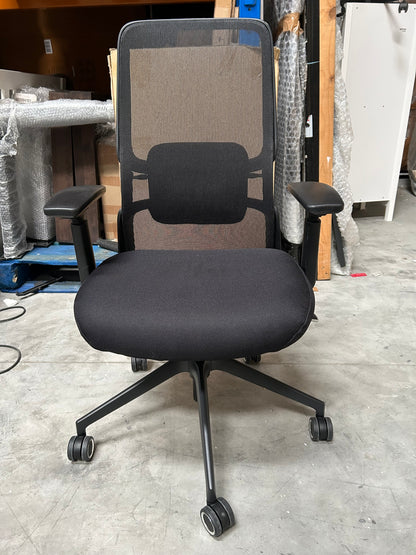 John Lewis James Mesh Office Chair, Black