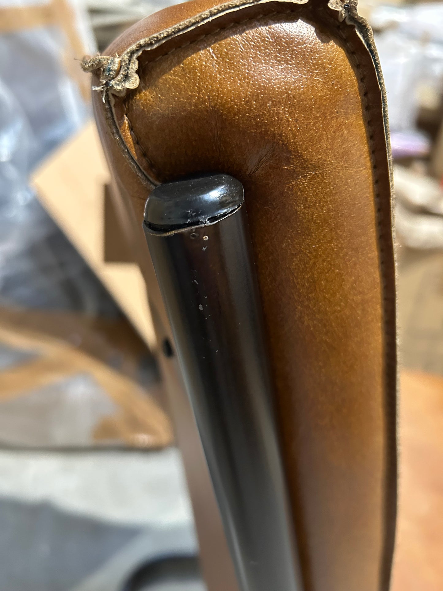 Nkuku Narwana Leather Desk Chair  nkuku Narwana Leather Desk Chair, Aged Tan