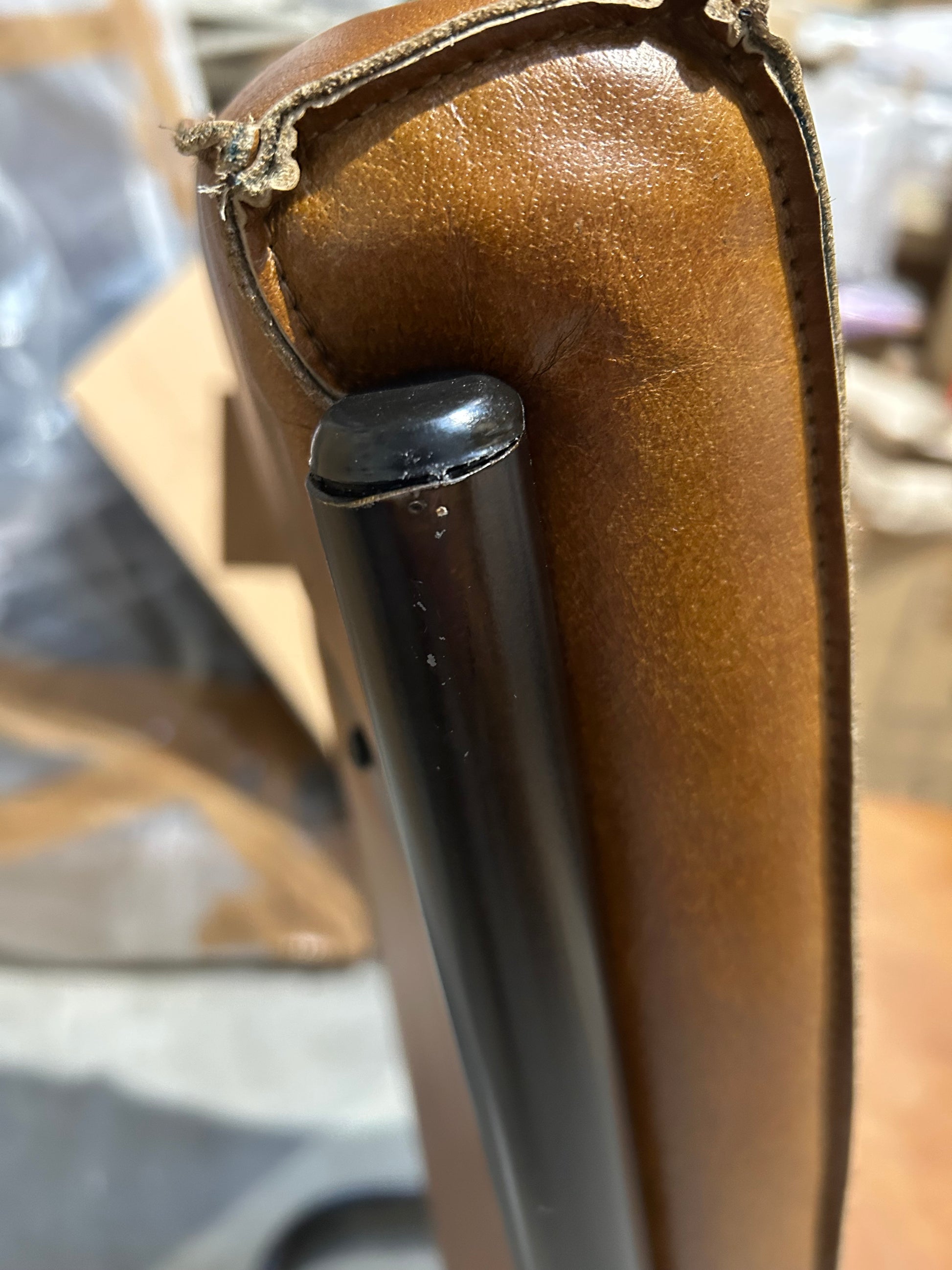 Nkuku Narwana Leather Desk Chair  nkuku Narwana Leather Desk Chair, Aged Tan