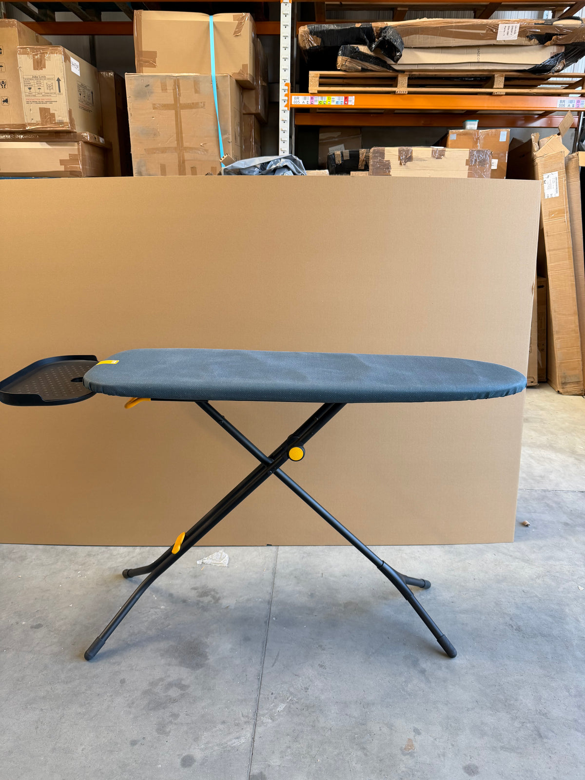 Joseph Joseph Glide Max Plus Ironing Board, Black/Blue, L135 x W45cm