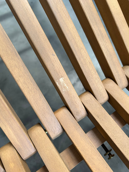 John Lewis Mona Garden Sun Lounger Sunbed  FSC Certified Acacia Wood