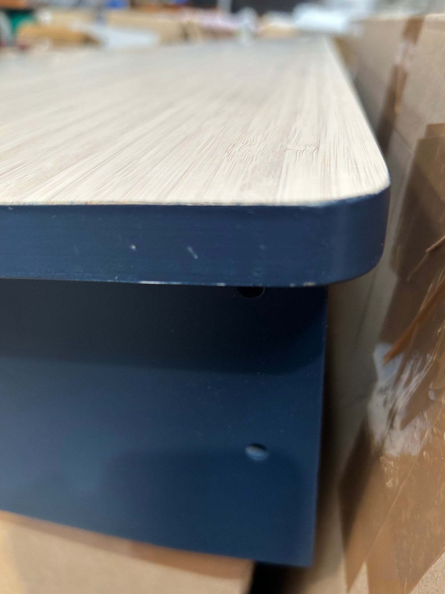 John Lewis Lift Storage Desk Blue