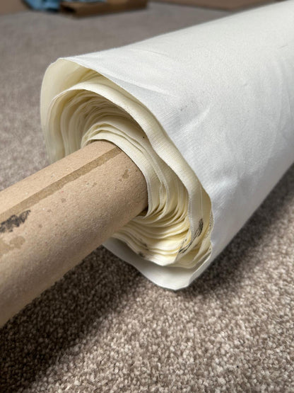 John Lewis Polycotton Curtain Lining Fabric 11m