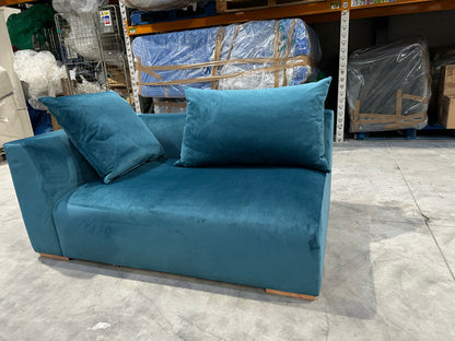 John Lewis Tokyo LHF Grand Modular Arm Unit In Teal