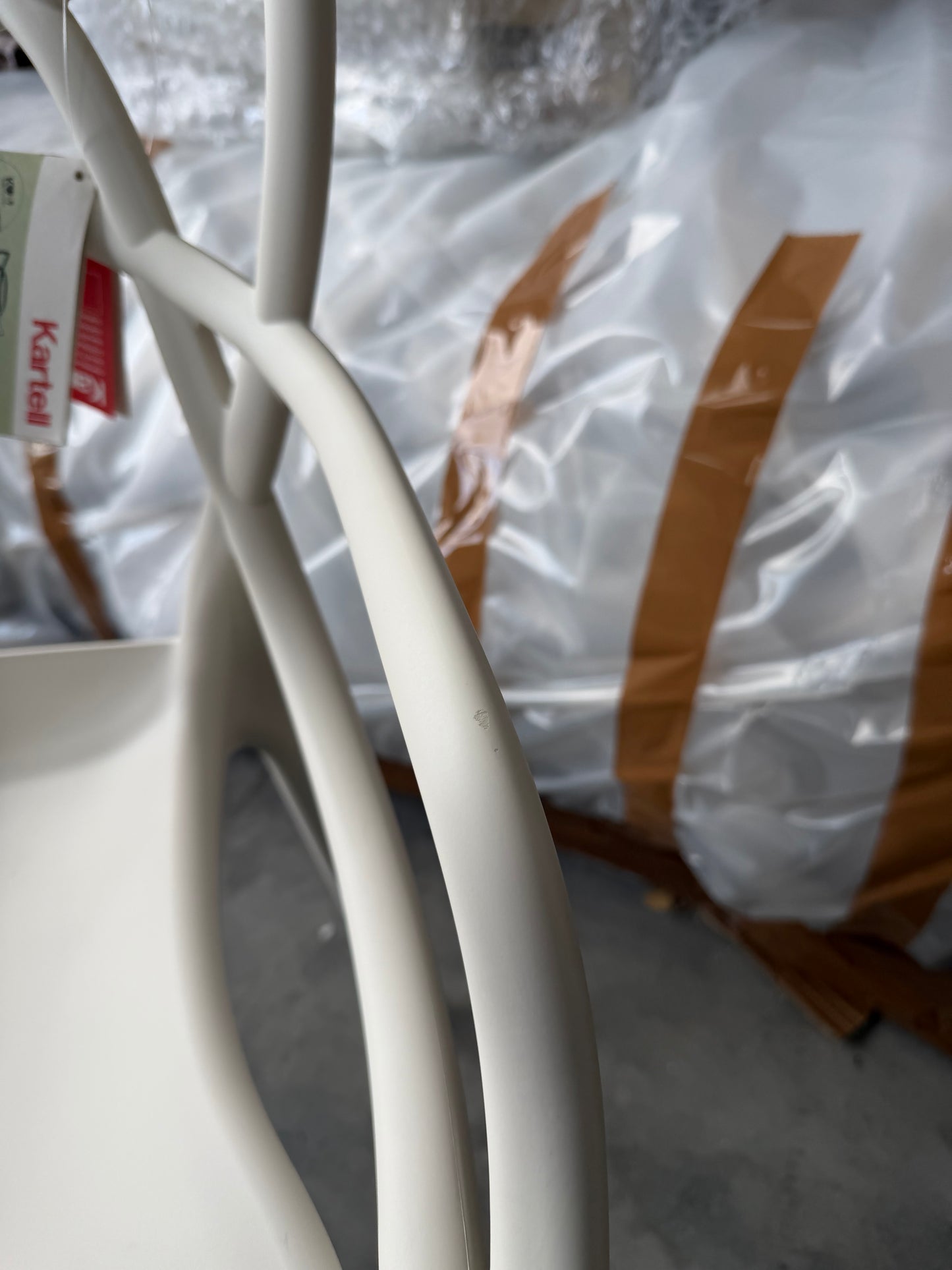 Kartell Philippe Starck for Kartell Masters Chair, White