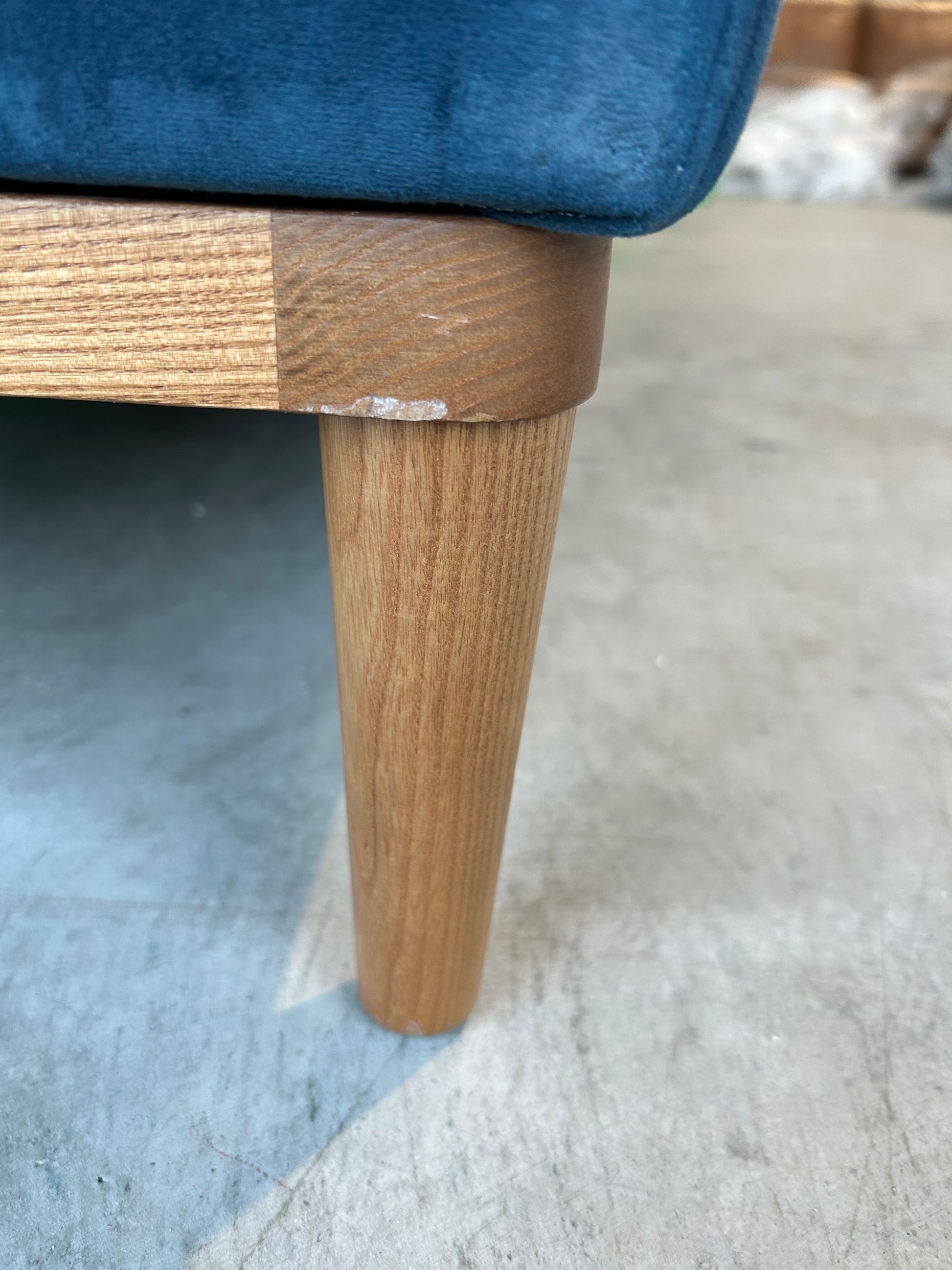 Swyft Model X01 Large 3 Seater Sofa Velvet Teal