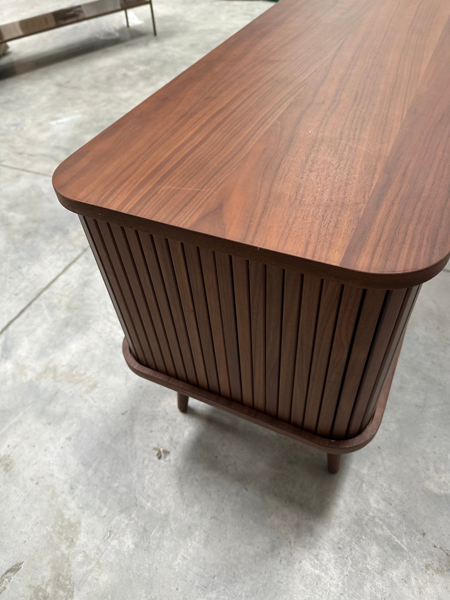 John Lewis Grayson Large TV Unit, Dark Brown