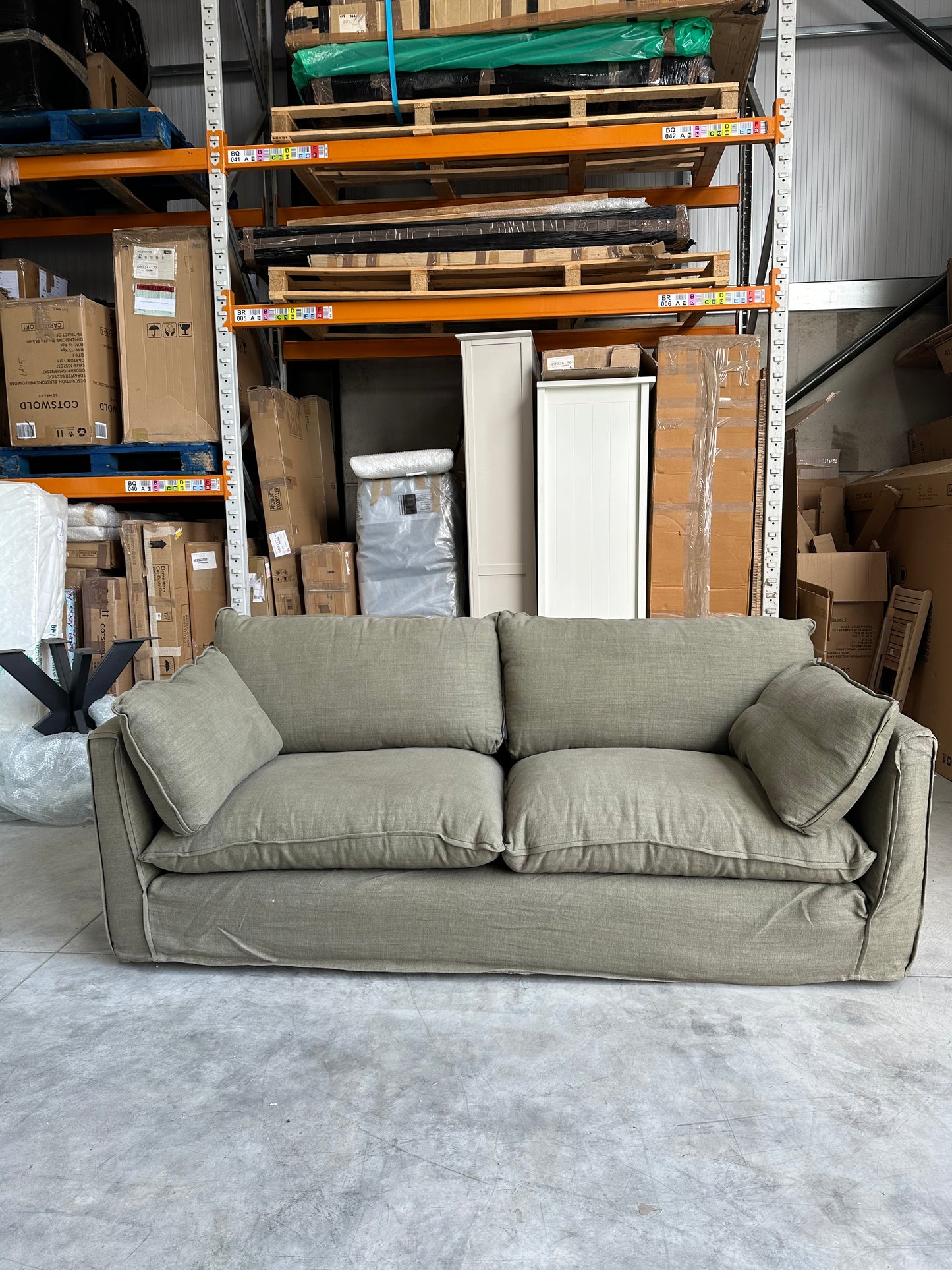 John Lewis x Sophie Conran Cocobella Large Sofa, Light Leg, Boho Parchment