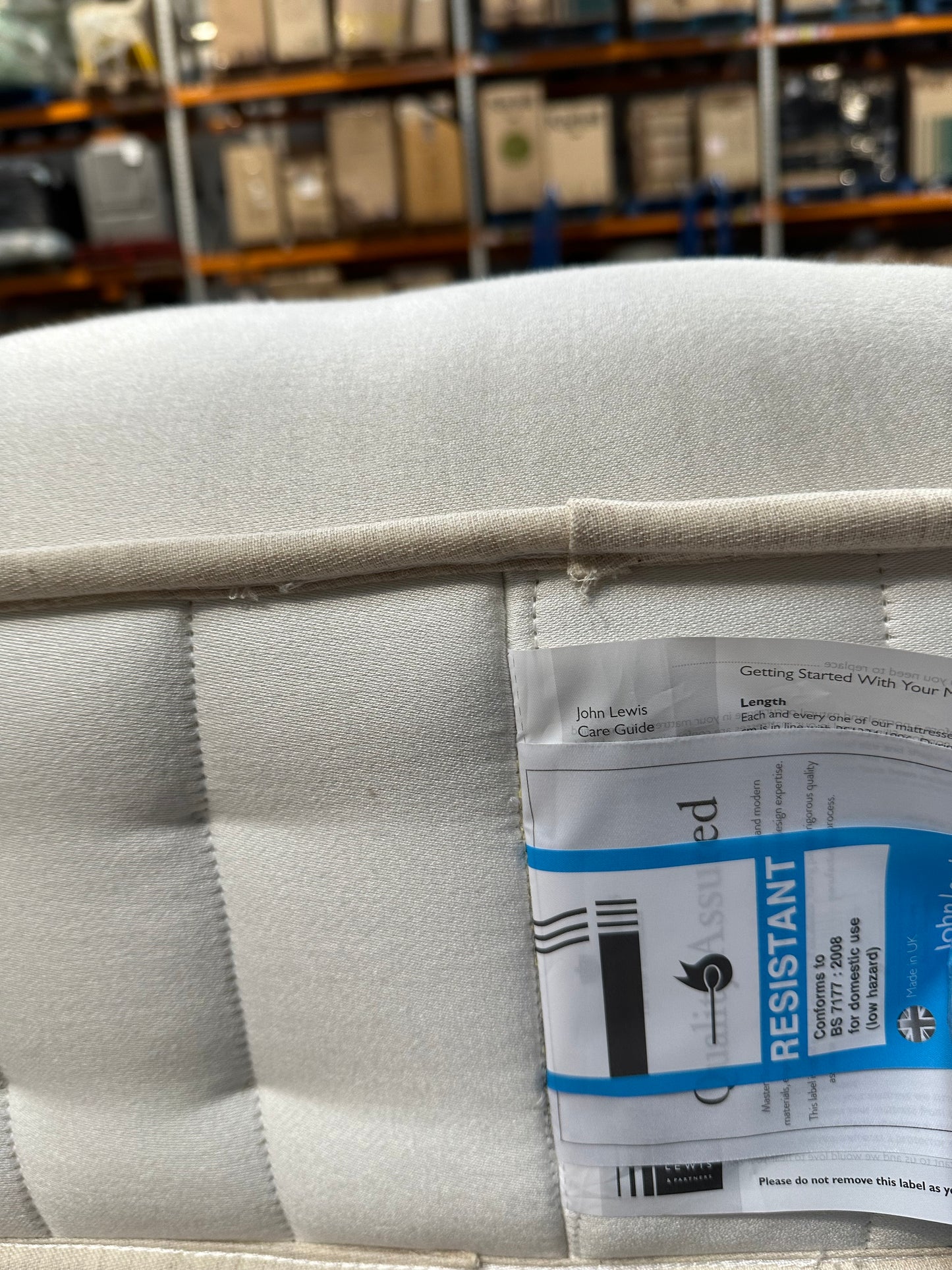 John Lewis British Natural Collection, Wool 5750 Mattress, Firmer Tension, Double