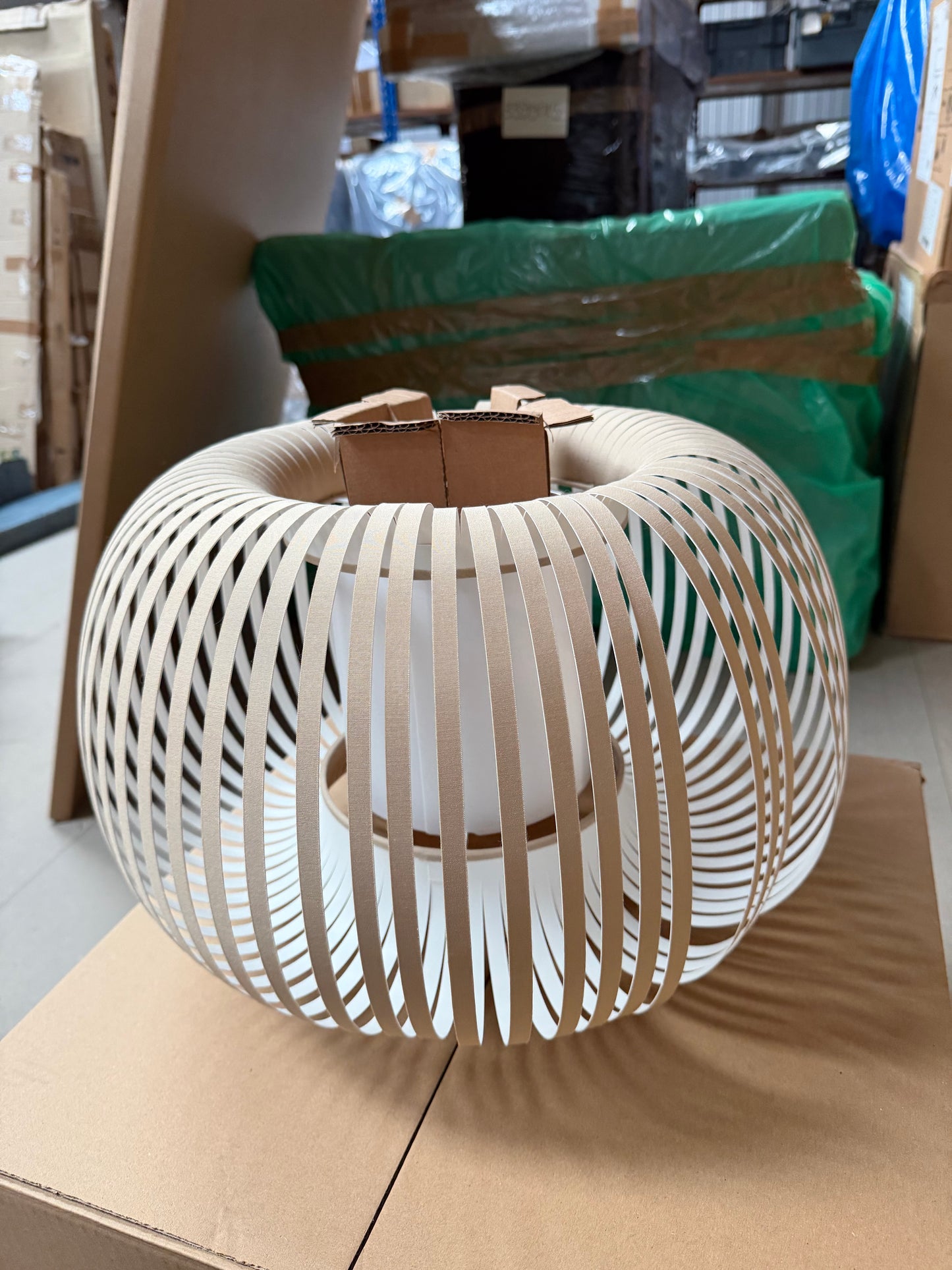 John Lewis Harmony Small Ribbon Ceiling Light, Natural