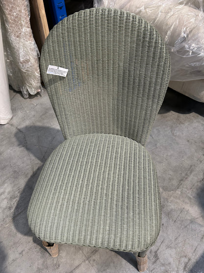 John Lewis Woven Cane Dining Chair Sage Green